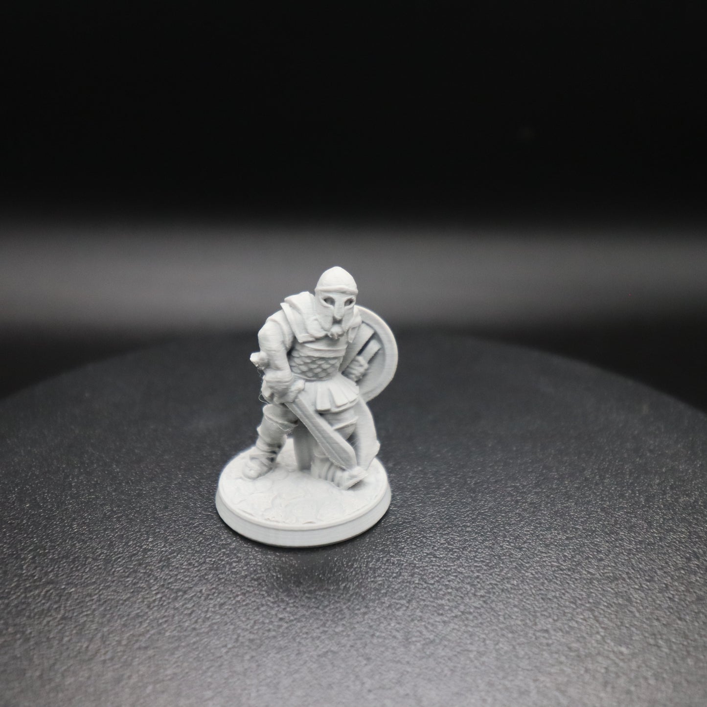 Greek Hoplite with a Sword and Shield