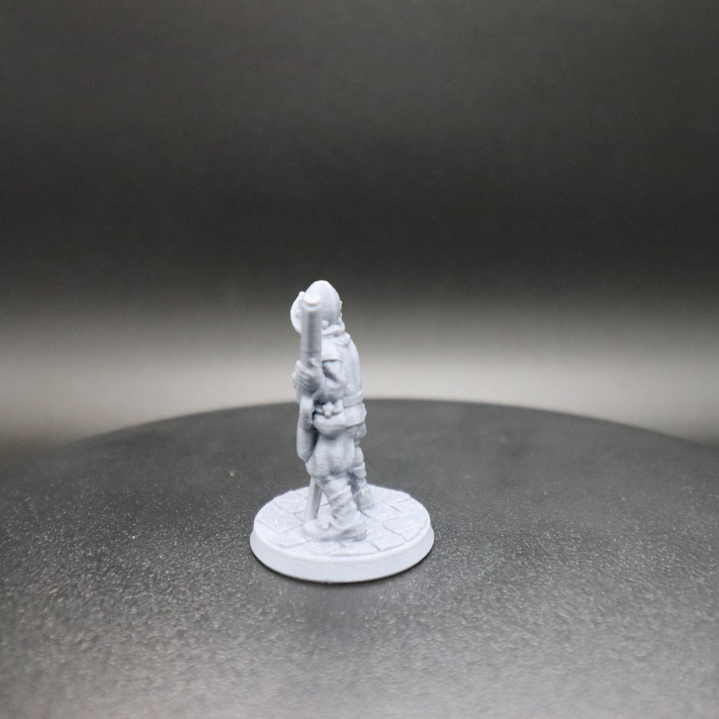 Musketman Wielding a sword
