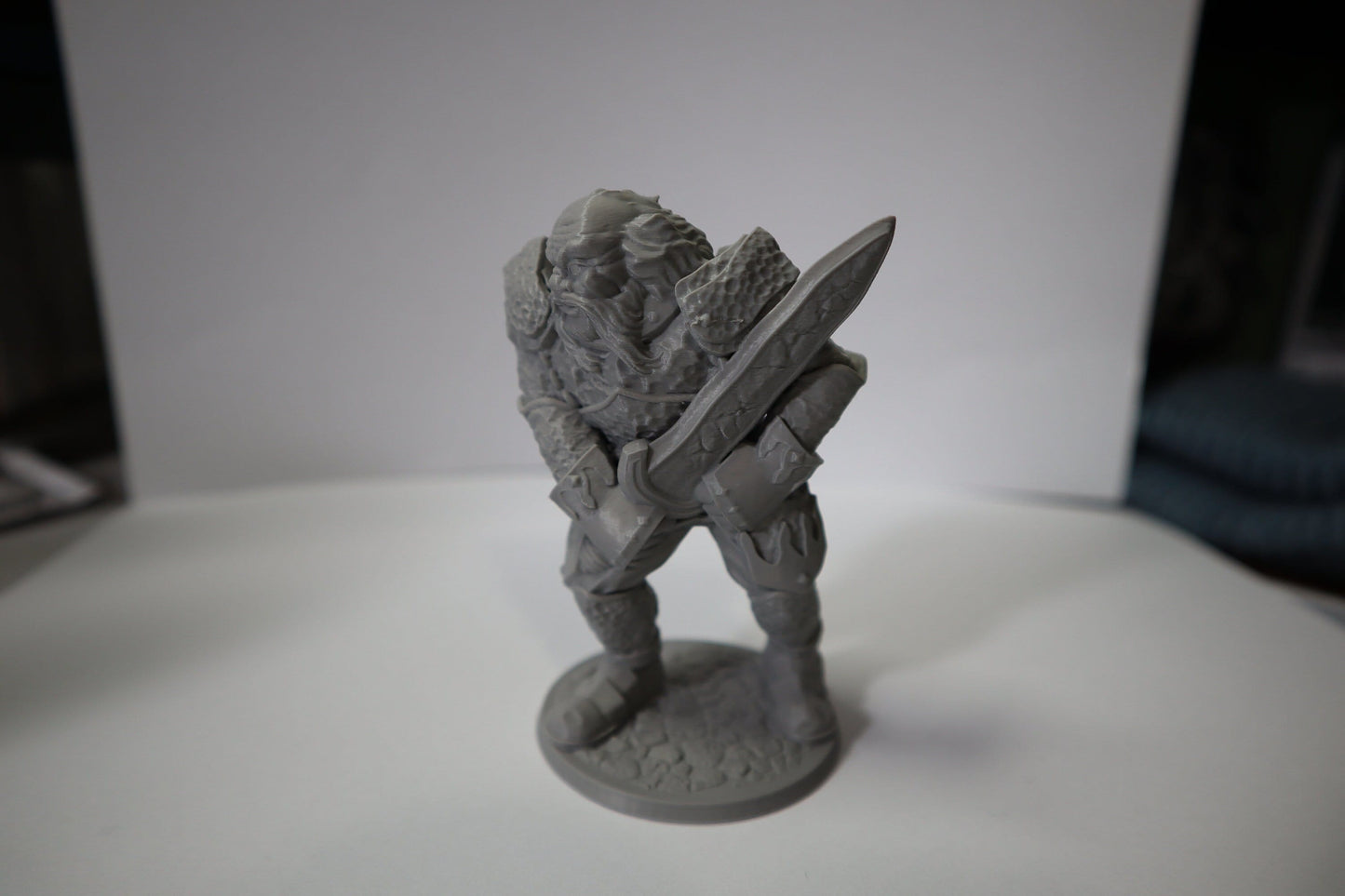 Fire Giant, 28mm, Unpainted, BriteMinis