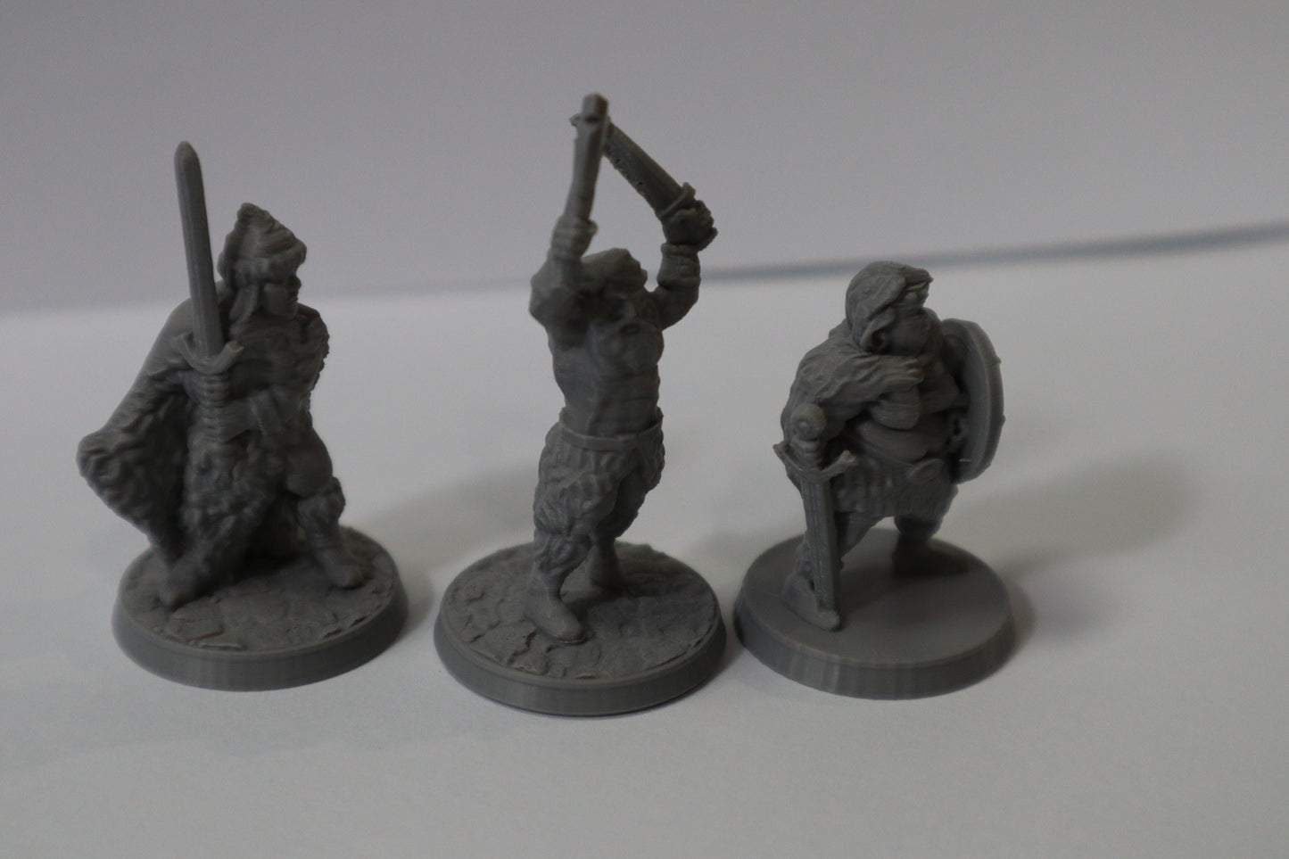 Barbarian 3 Pack, 28mm, Unpainted, BriteMinsi