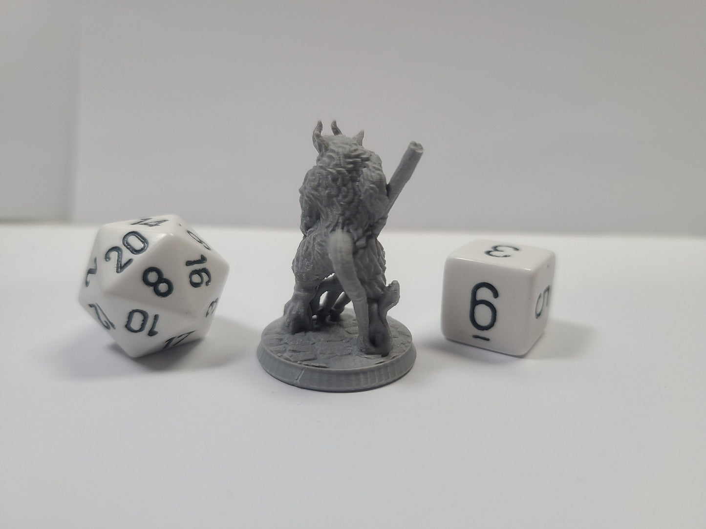 Iconic Devil Mini, 28mm, Unpainted, Gray, BriteMinis