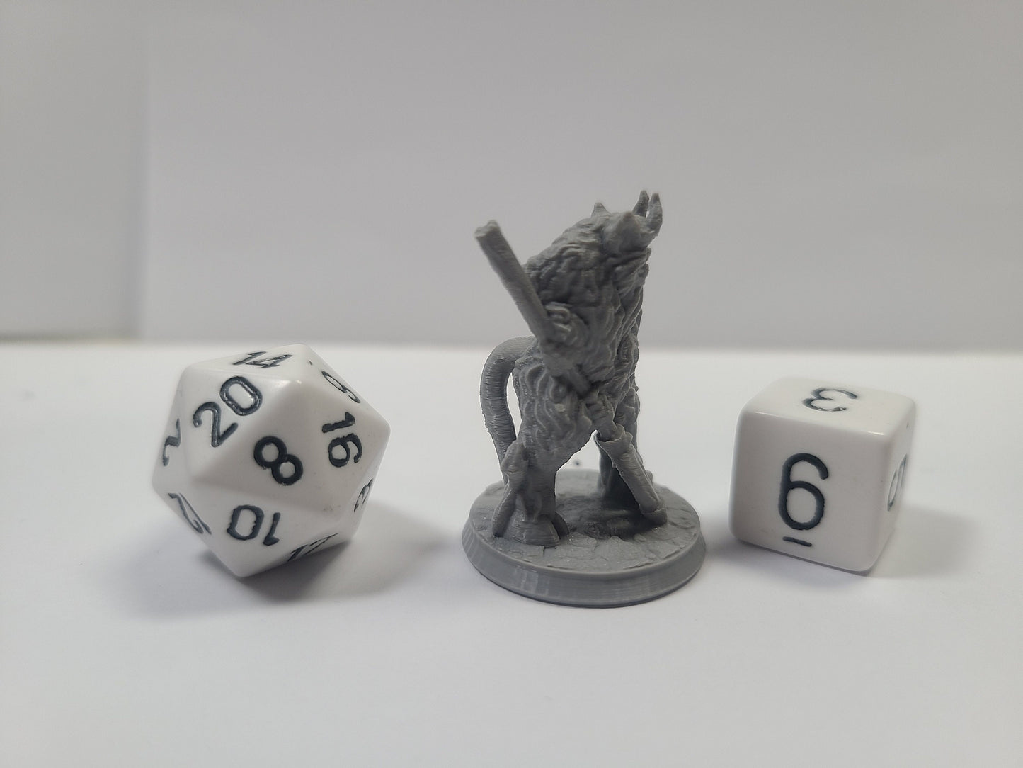 Iconic Devil Mini, 28mm, Unpainted, Gray, BriteMinis